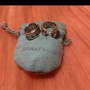 Tiffany numeral earrings